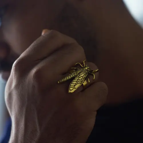 Anillo Cigarra