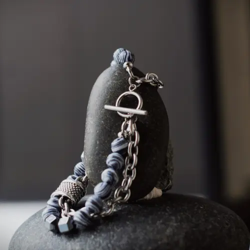 Pulsera Steel Beads